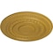 Ekena Millwork Oldham Ceiling Medallion (Fits Canopies up to 8 5/8"), Hand-Painted Iridescent Gold, 18"OD x 1 1/4"P CM18OLIGS - alternate 3